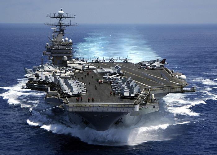 美国vs中国海军武器实力的相关图片